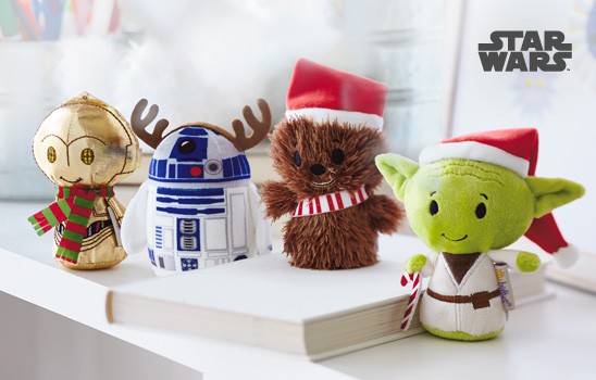 The Force Awakens with Christmas Star Wars Itty Bitty Toys from Hallmark