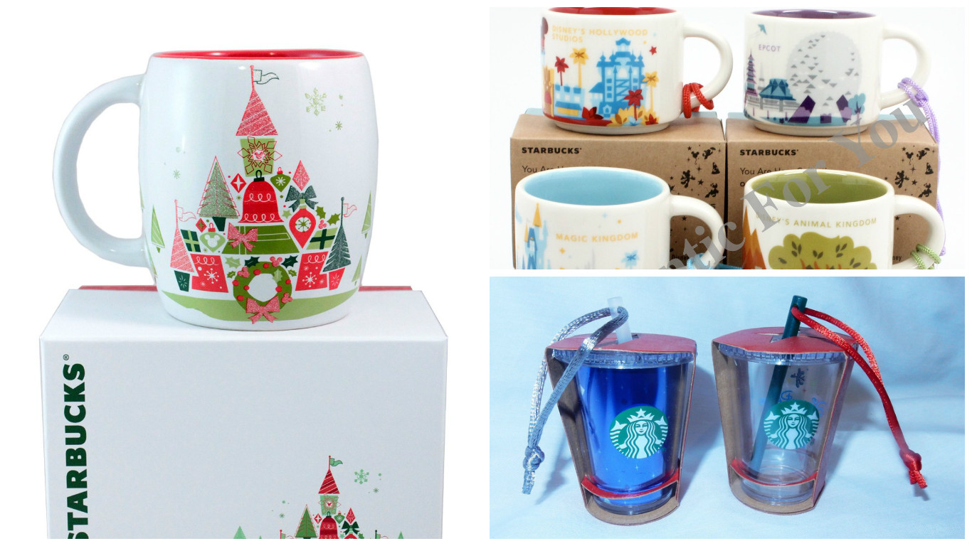 Starbucks Released New Christmas Collection at Disney World and Disneyland