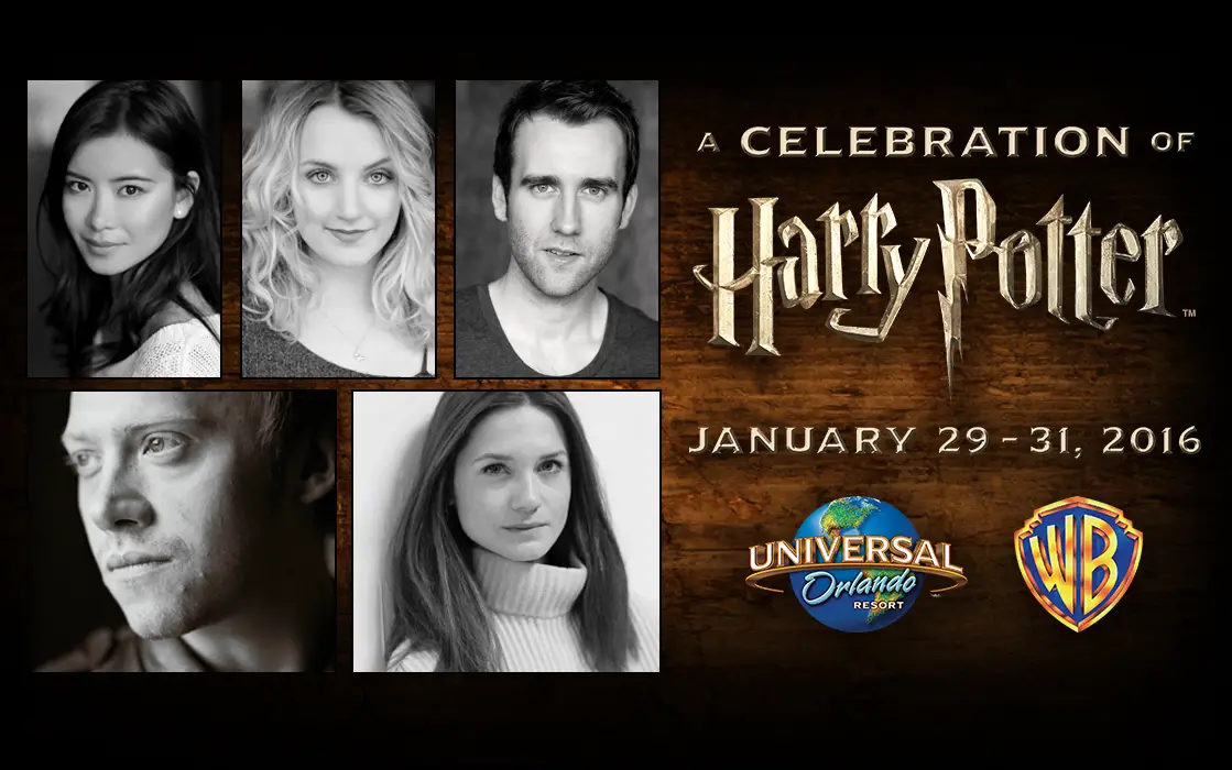 Universal Orlando’s 3rd Annual Celebration of Harry Potter Event-January 29-31, 2016-Talent Announced!