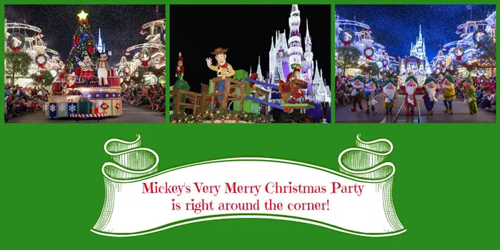Mickey’s Very Merry Christmas Party is right around the corner!