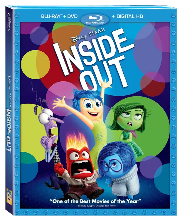 Disney/Pixar Inside Out Bluray Review
