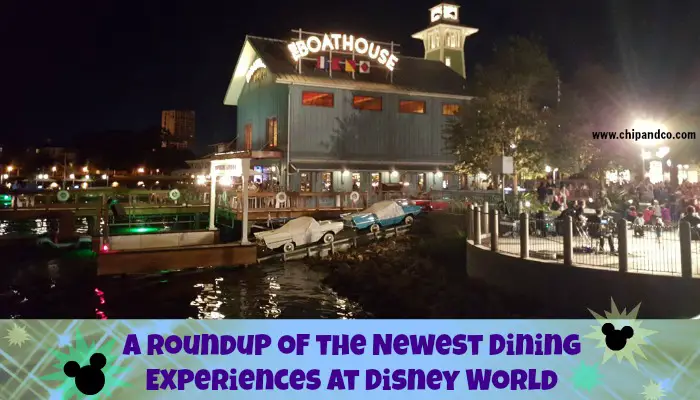 A Roundup of the 10 Newest Dining Experiences at Disney World