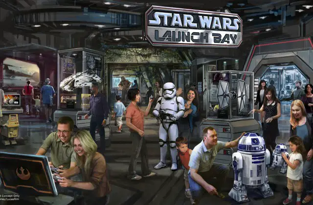 Disney Releases full details for Star Wars Launch Bay in Hollywood Studios and more!