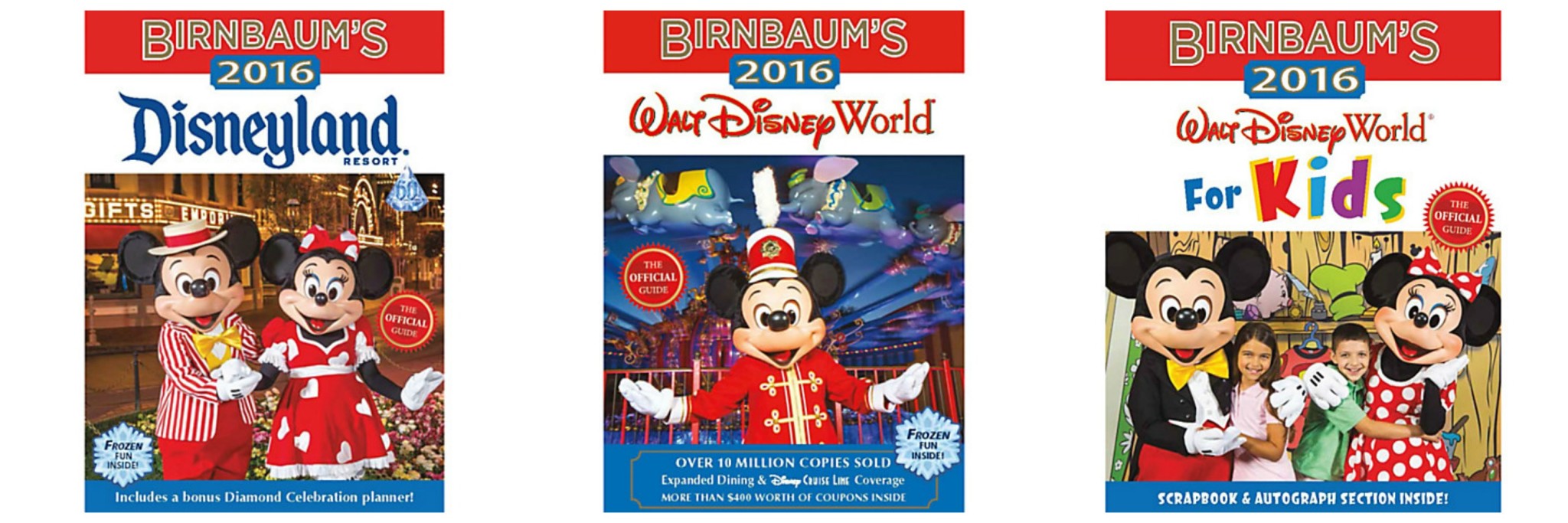 Birnbaum’s Official 2016 Disney Guildebooks Available Now!
