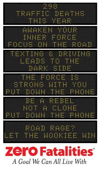 The Iowa DOT is Using “The Force” to Promote Safe Driving