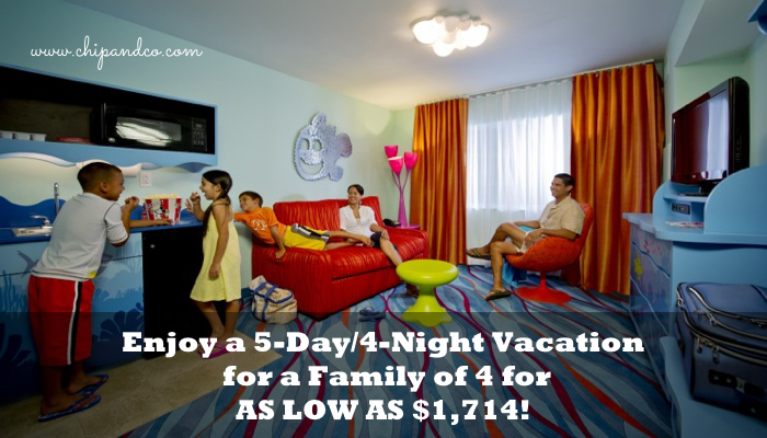 Enjoy a 5-Day/4-Night Vacation Package for a Family of 4 for as Low as $1,714!