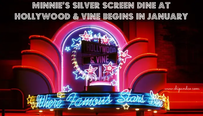 New Minnie’s Silver Screen Dine at Hollywood & Vine Arrives Just in Time for Academy Awards Season