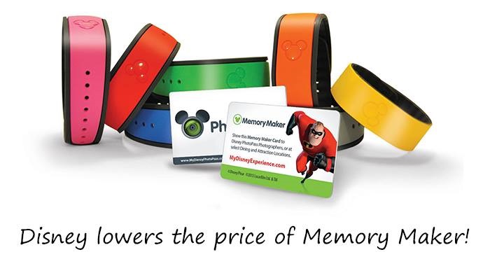 Disney Memory Maker Pricing has been Reduced!