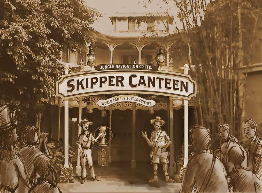 New Details Released on the Jungle Cruise Skipper Canteen Restaurant