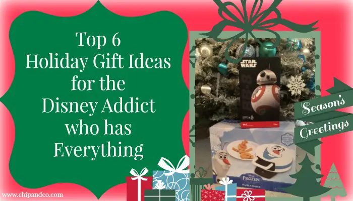 Top 6 Holiday Gift Ideas for the Disney Addict who has Everything
