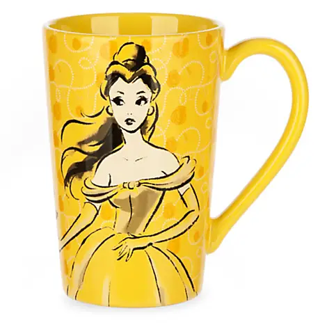 Gorgeous New Disney Princess Fashion Sketch Mugs