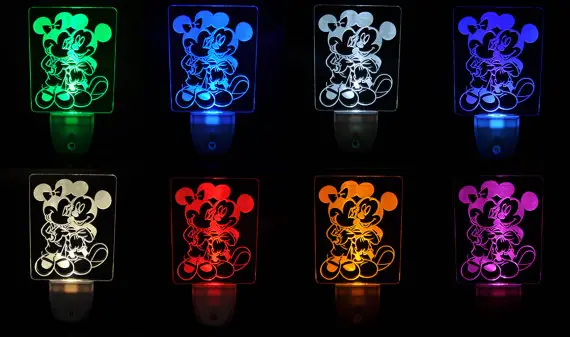 Disney Magic to Light up the Night with Personalized Night Lights