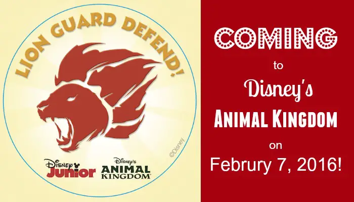 Animal Kingdom Will Debut New ‘Lion Guard Adventure’ on February 7th