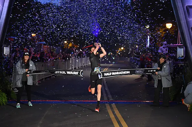Nick Arciniaga Wins Star Wars Half Marathon at Disneyland for Second Year in a Row