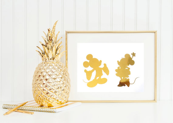 Add a Touch of Glimmer to Your Home with Disney Foil Wall Art