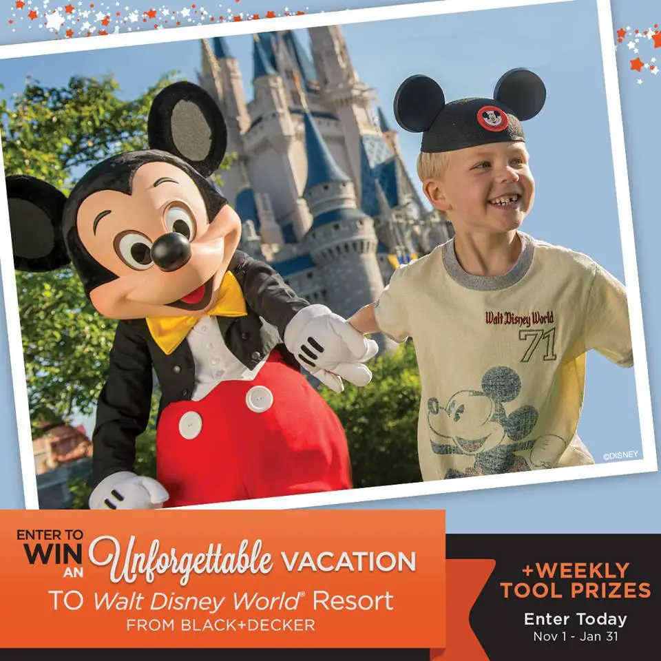 Enter to win an Unforgettable Vacation to Walt Disney World!