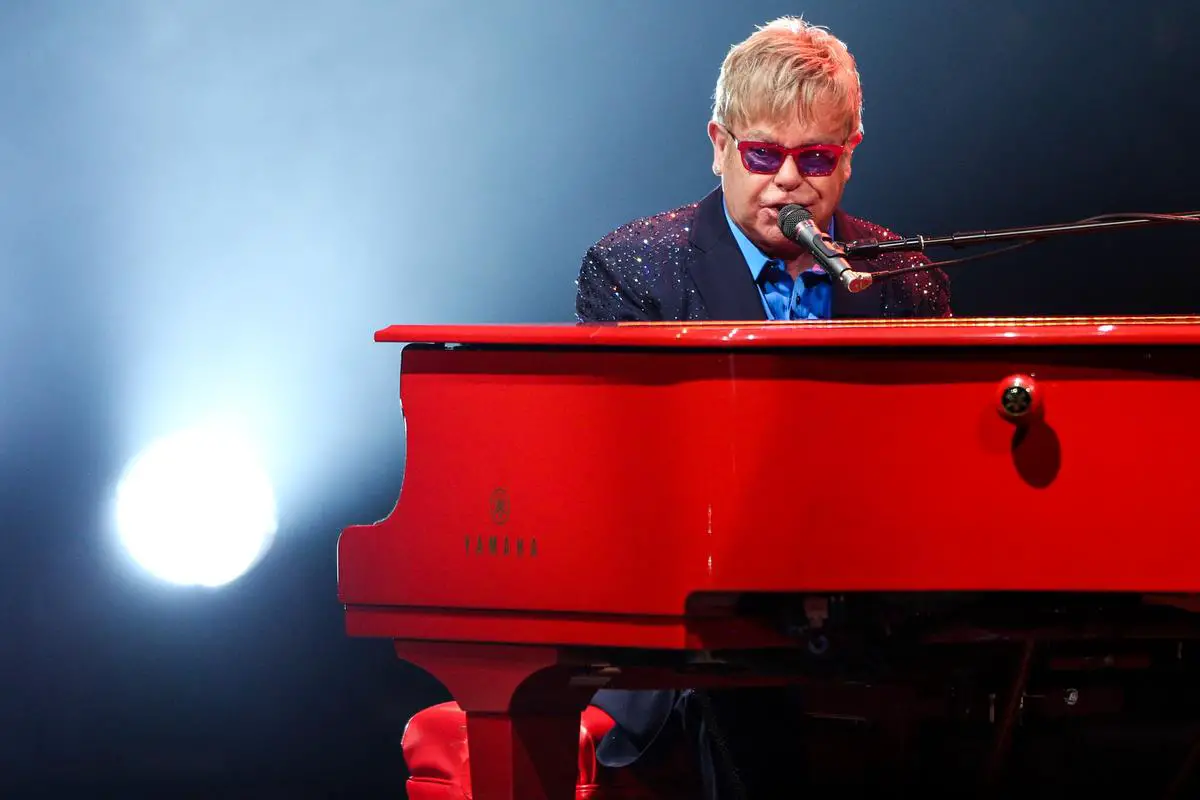 Sir Elton John Performs at Disneyland For Wonderful World of Disney TV Special
