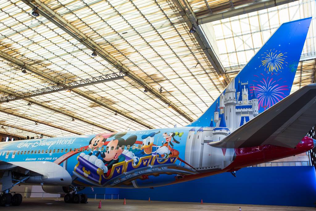TAM Airlines releases new Disney Wrapped Plane