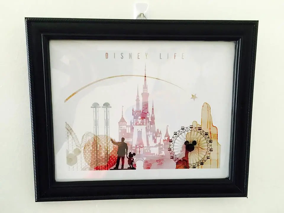 Fine Art Disney Parks Inspired Skyline Posters