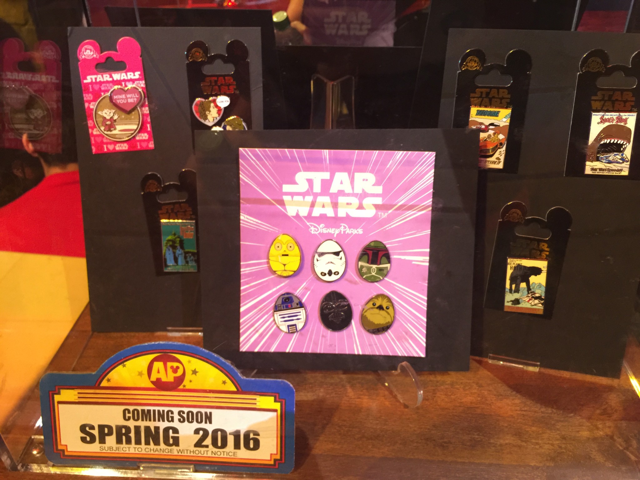 Upcoming Star Wars Trading Pins Preview at Disneyland
