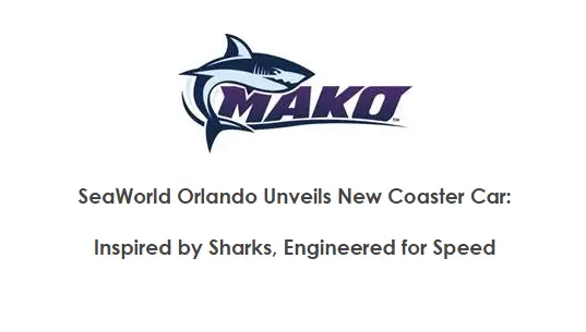 SeaWorld Orlando Unveils New Coaster Car: Inspired by Sharks, Engineered for Speed