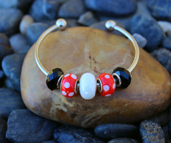 Fun Handmade Mickey Mouse Inspired Bracelets