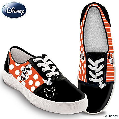 Step Out in Disney Style With These Retro Mickey and Minnie Inspired Sneakers