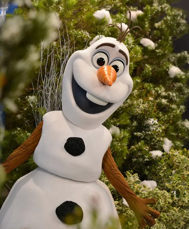 Frozen Event at Blizzard Beach being hosted by Olaf and Kristoff