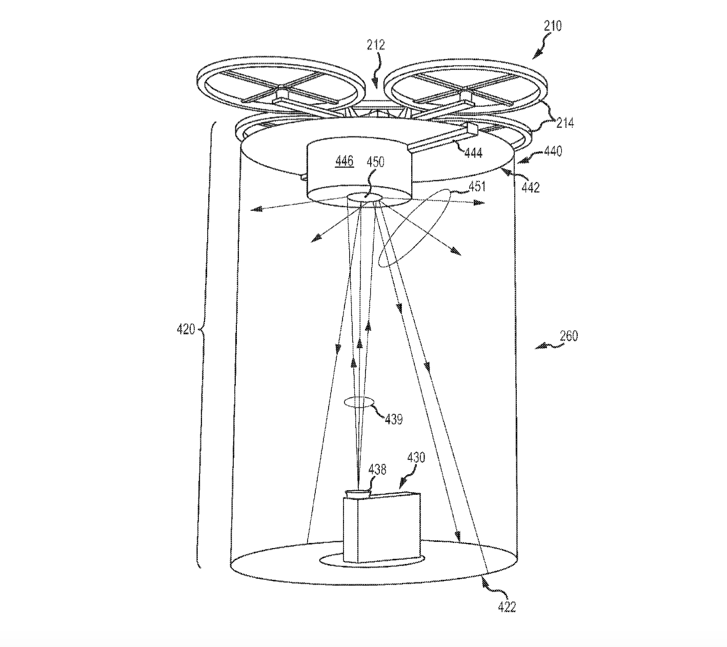 Disney files for patent for projector to work with drones