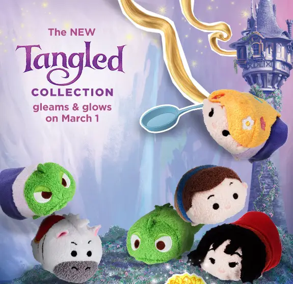 Tsum Tsum Gleams and Glows With the Tangled Collection Coming Soon