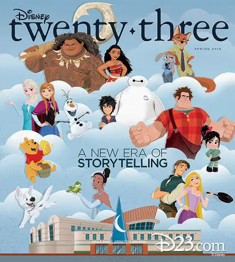 Disney twenty three story telling in true Walt Disney fashion!