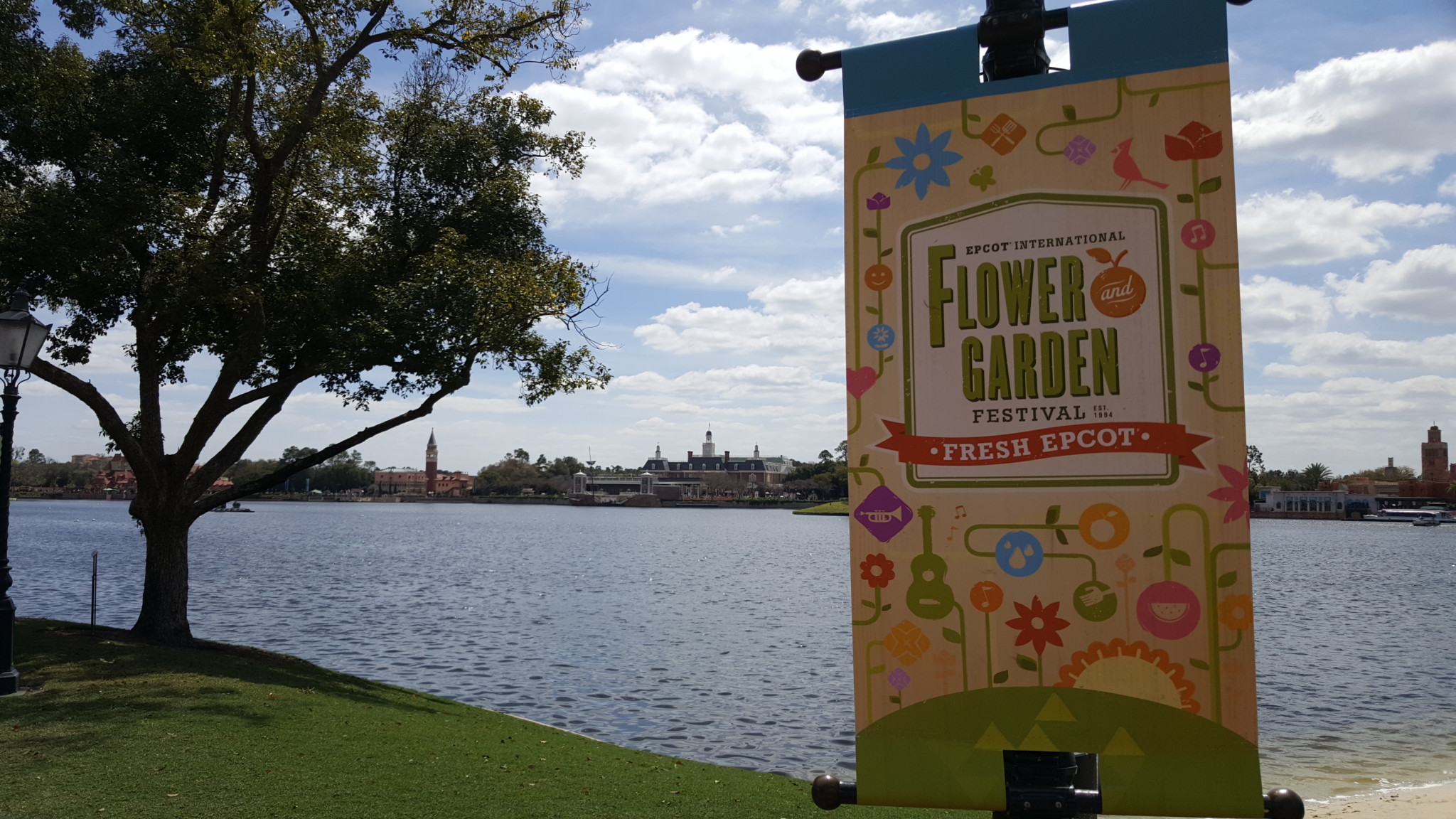 Touring the Epcot Flower & Garden Food Booths