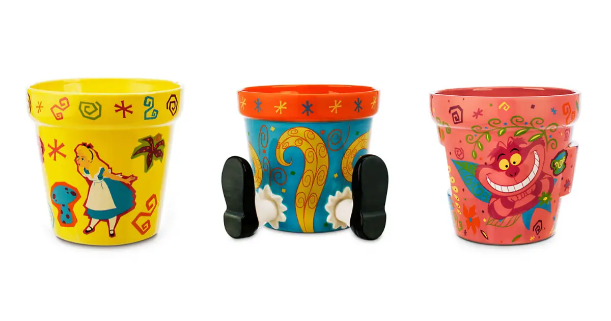 Bring Your Garden to Life With the Wonder and Whimsy of Alice in Wonderland Flower Pots