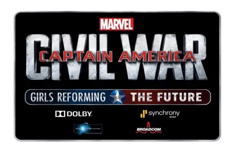 Earn a Marvel Internship With the Captain America: Civil War – Girl’s Reforming the Future Challenge