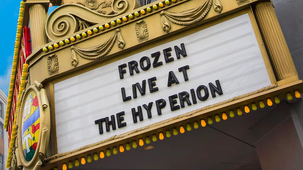 Frozen Musical coming to Hyperion Theater at Disney California Adventure park