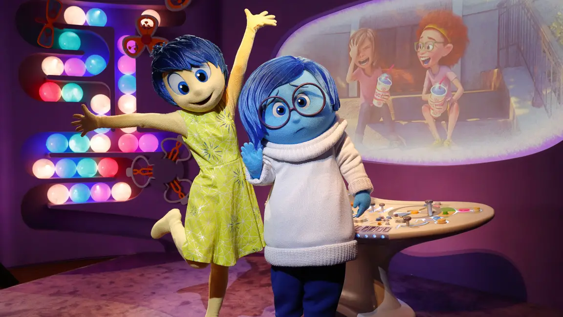Joy and Sadness coming to Epcot Character Spot
