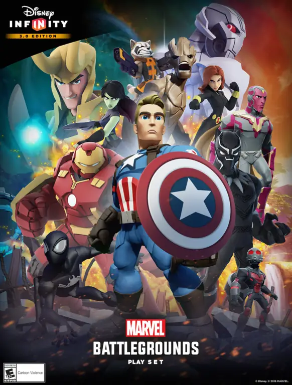 Disney Infinity Marvel Battlegrounds Available Now