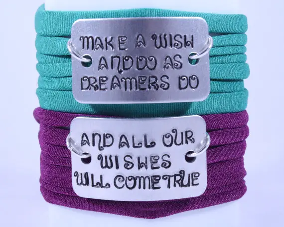 Show Your Disney Side With Disney Quote Bracelets
