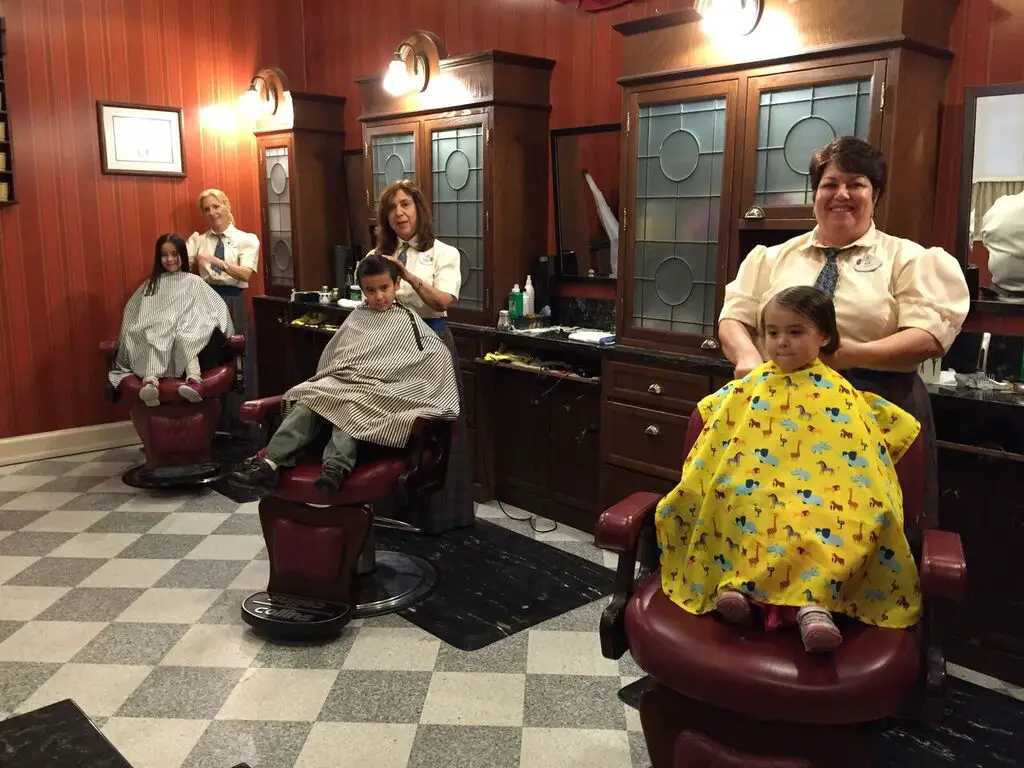 Get a Trim at the Harmony Barber Shop in the Magic Kingdom