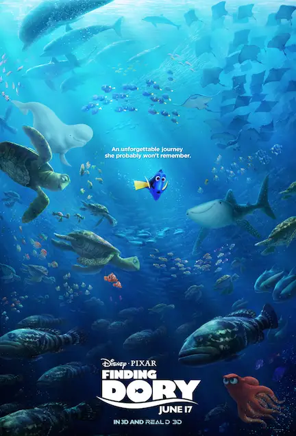 New “Finding Dory” Poster Revealed