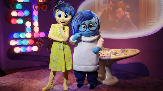 Joy and Sadness coming to Epcot Character Spot on April 3rd