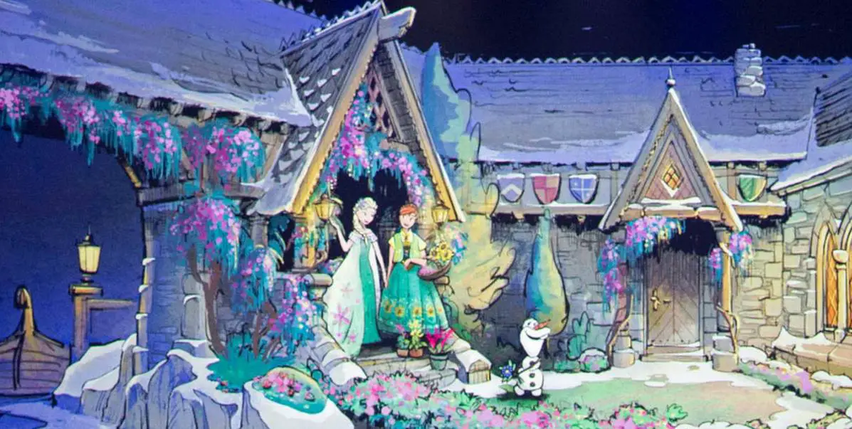 Frozen Ever After celebrates a Summer Snow Day