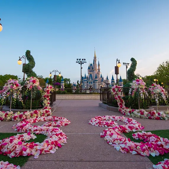 You can now get Married in the East Plaza Garden in the Magic Kingdom at the Walt Disney World Resort