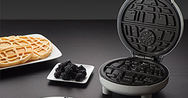 Give Yourself to the Dark Side, We Have Death Star Waffles.