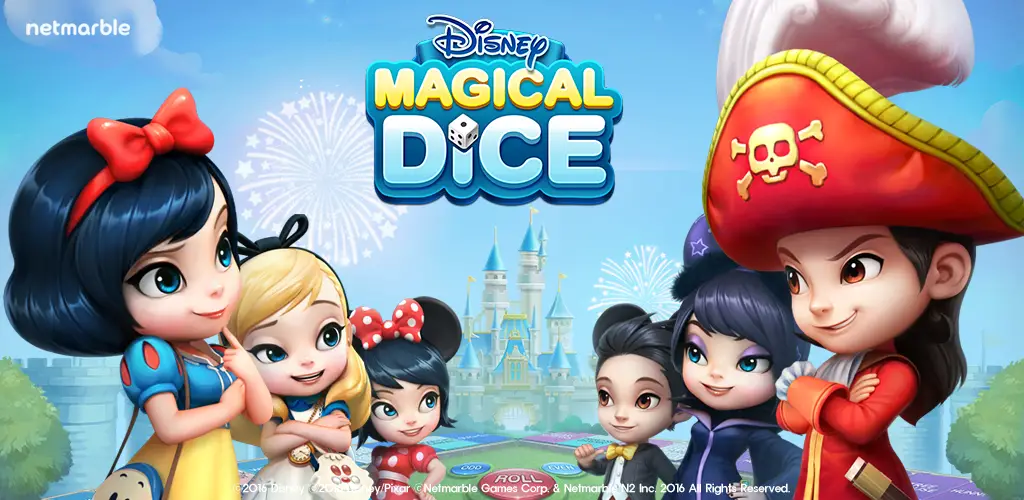 Disney Magical Dice, Disney’s first mobile board game is now available for iOS and Android