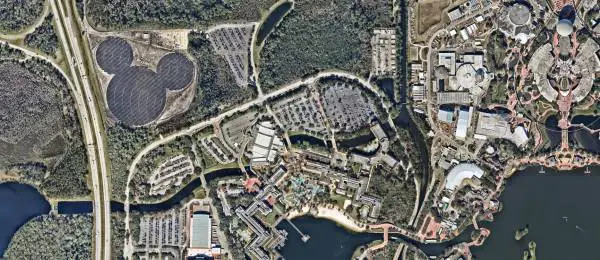Walt Disney World’s Giant Mickey-shaped Solar Facility is Up and Running
