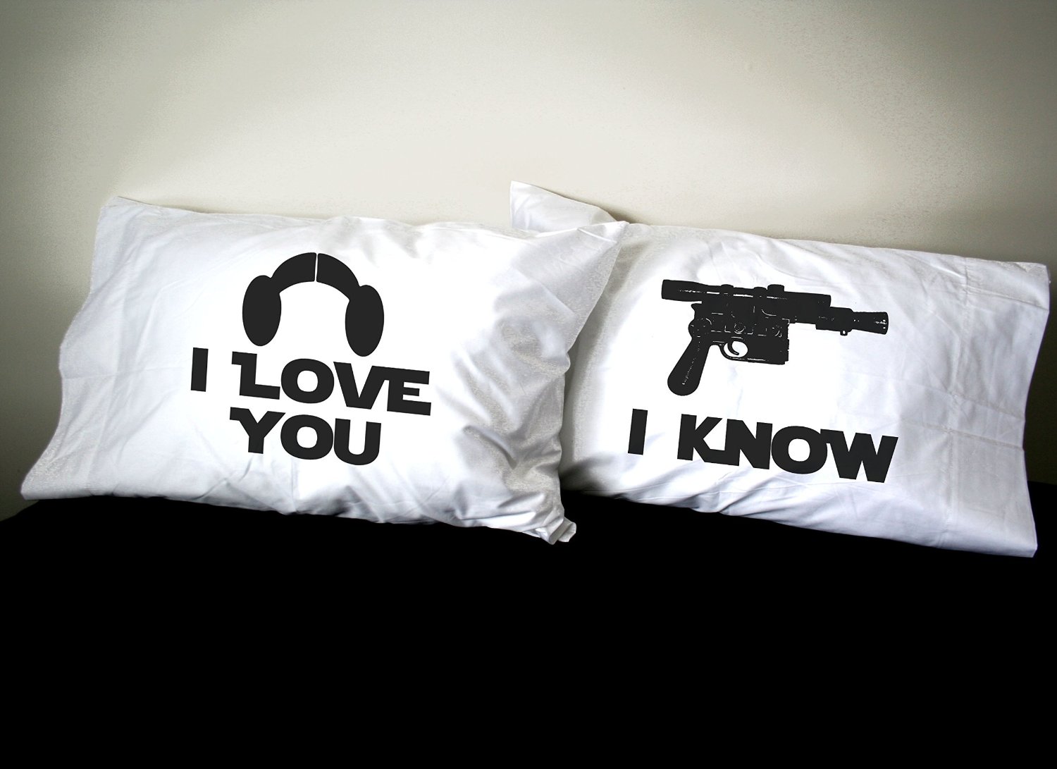 Show Your Star Wars Love with Han & Leia Pillowcases