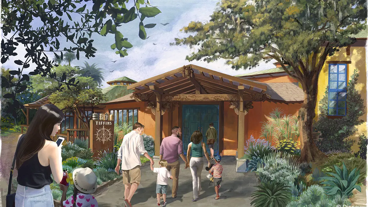 Tiffins Restaurant in Animal Kingdom Opening in Time for Summer!