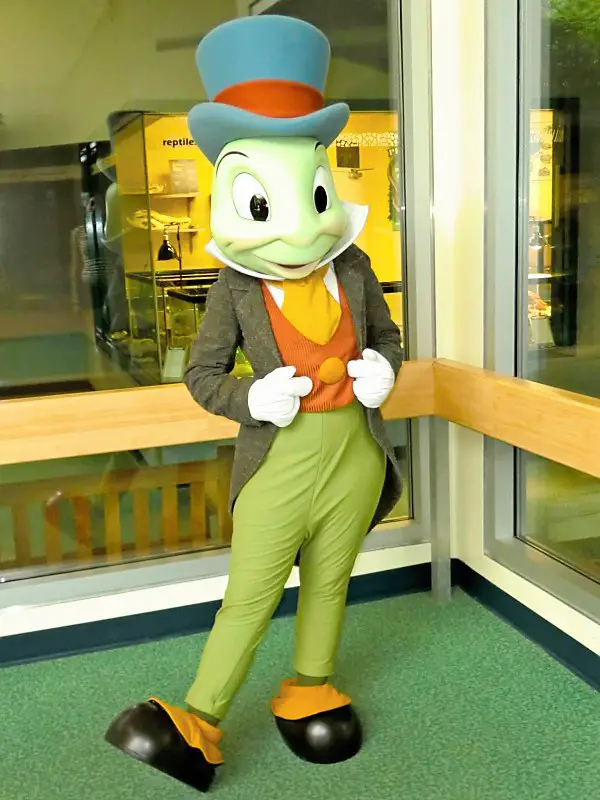 Meet Jiminy Cricket at Rafiki’s Planet Watch