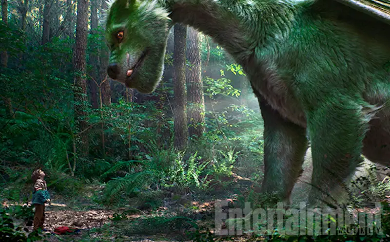 Check Out the Furry Dragon in Pete’s Dragon!